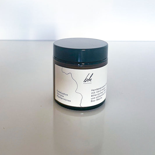 Eukalyptus • Zitrone • Pfefferminze - Kerze mit ätherischen Ölen