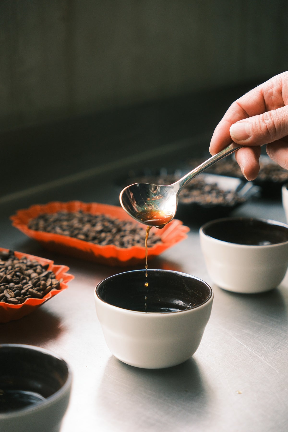 Kaffeeverkostung