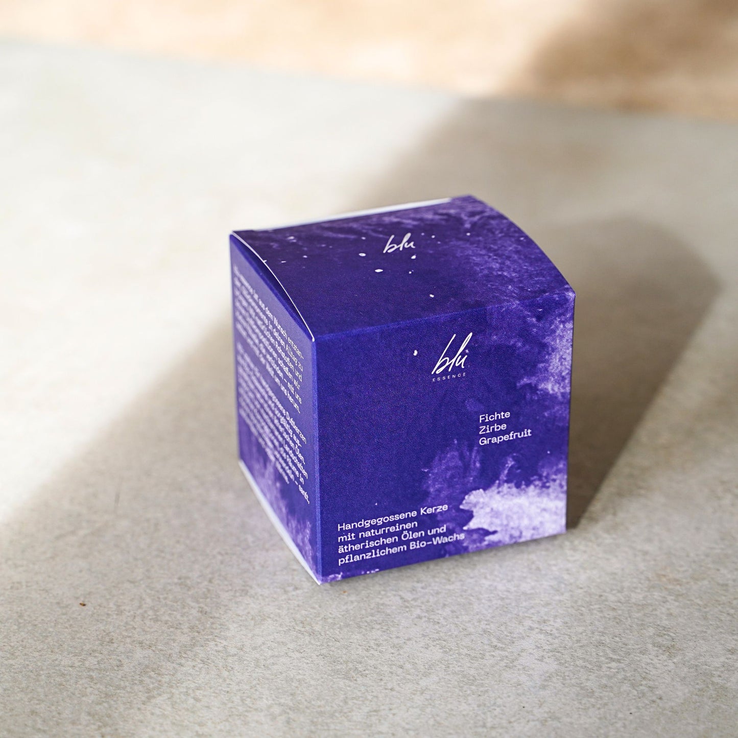 Fichte • Zirbelkiefer • Grapefruit - Kerze mit ätherischen Ölen